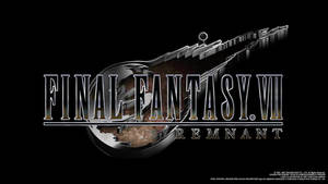 Final Fantasy VII Remnant | 1080p Logo Wallpaper by NurBoyXVI