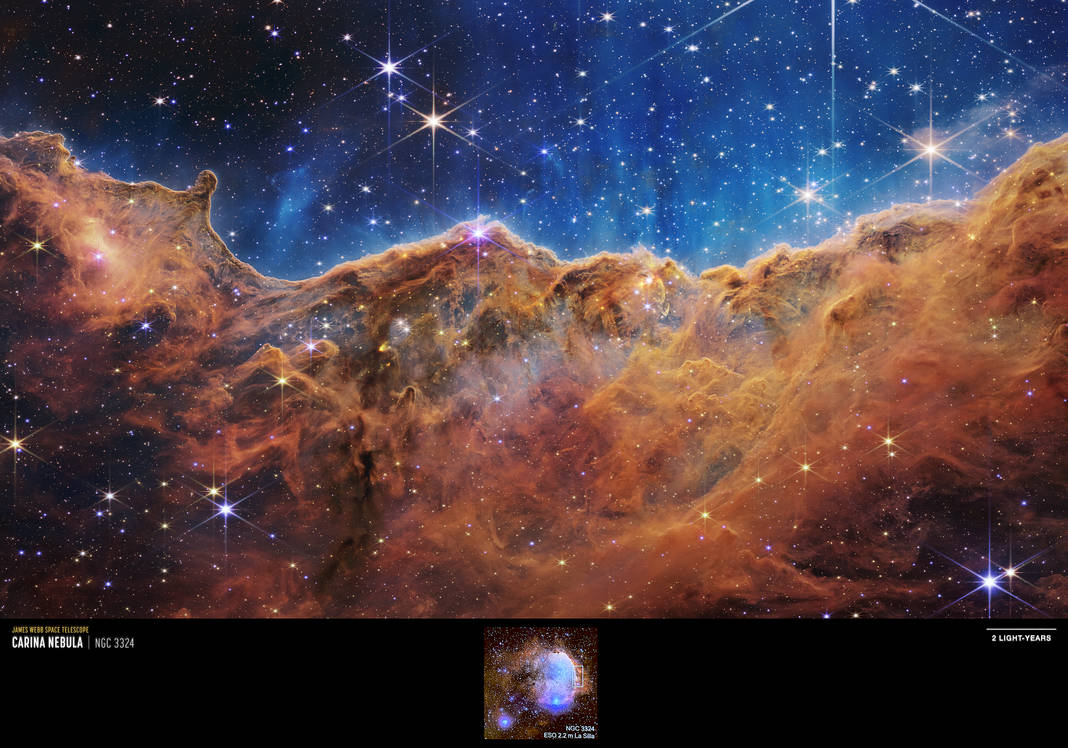 James Webb Space Telescope - Carina Nebula