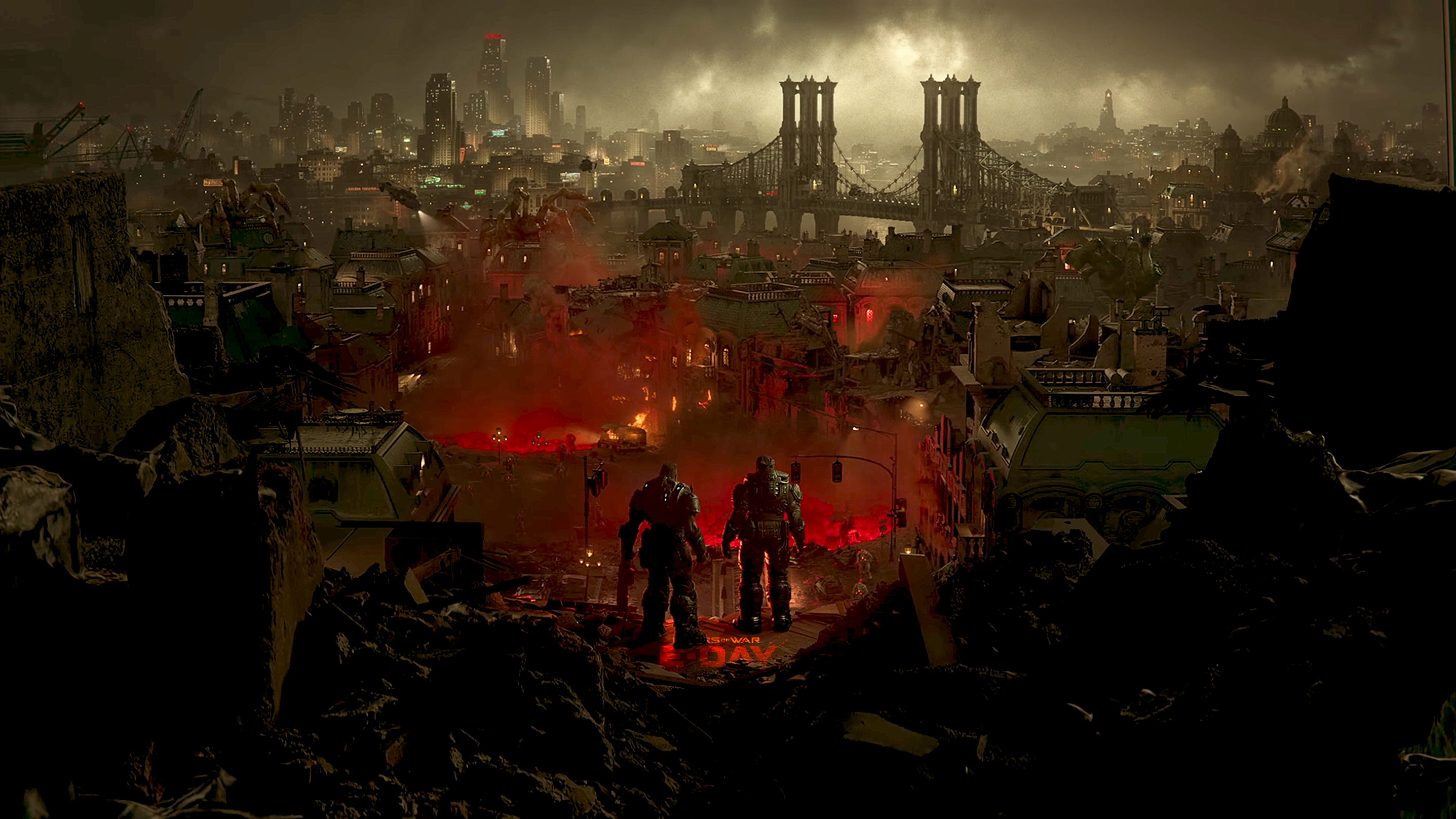 Gears of War E-Day - Official Reveal HD Wallpaper