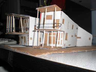 Steven Holl-'Y House'- Model