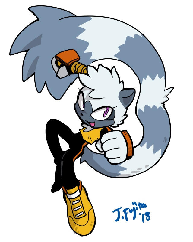 Tangle the Lemur by j-fujita on DeviantArt