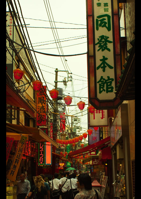 China Town of Yokohama by aikishukiusha3