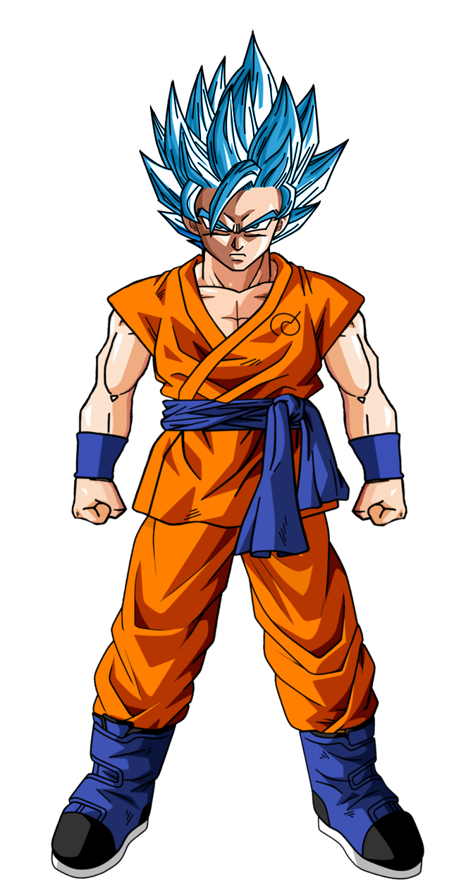 Goku Super Saiyan 3 (Whis Gi) by jagsons on DeviantArt