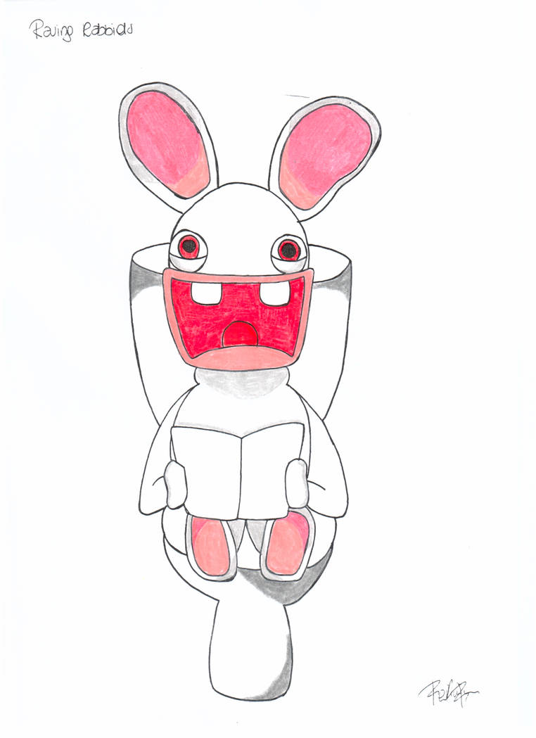 Raving Rabbid by kokori87 on DeviantArt