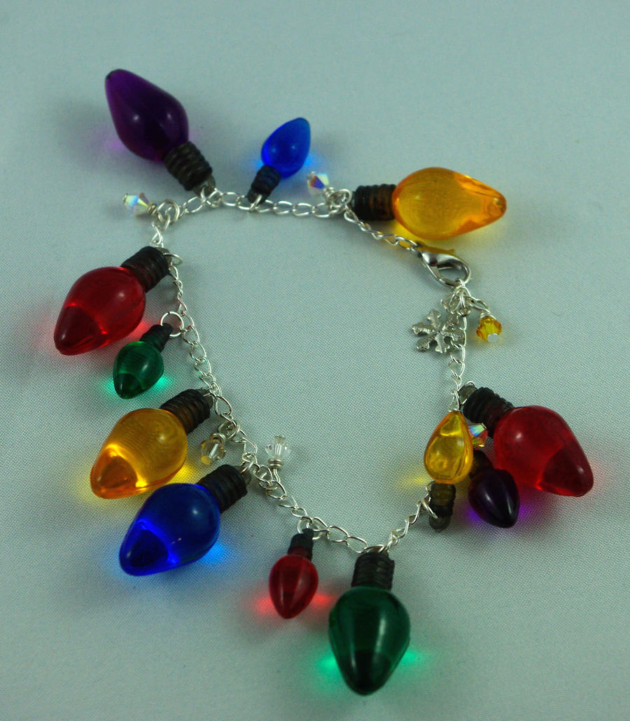 Christmas Lights Bracelet