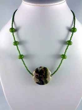 Olive Green Necklace