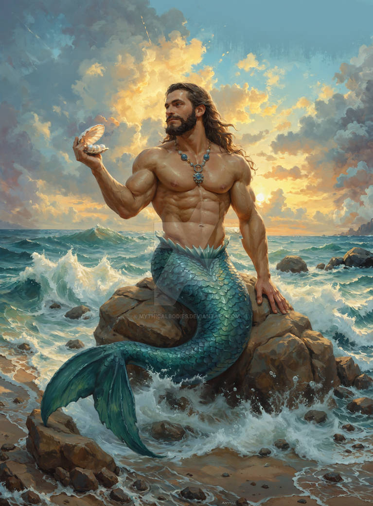 Meirman The Merman Treasure by MythicAlBodies on DeviantArt
