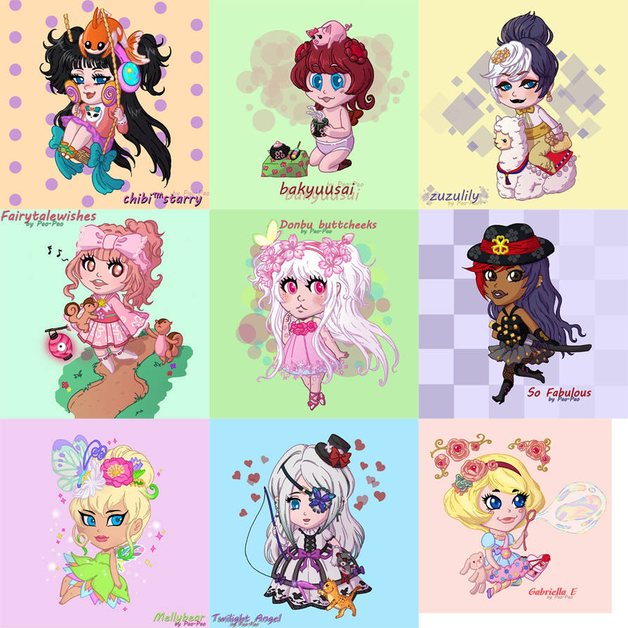 Pokemini chibi art by fangshinobi on DeviantArt