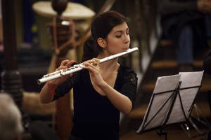Me with my flute..