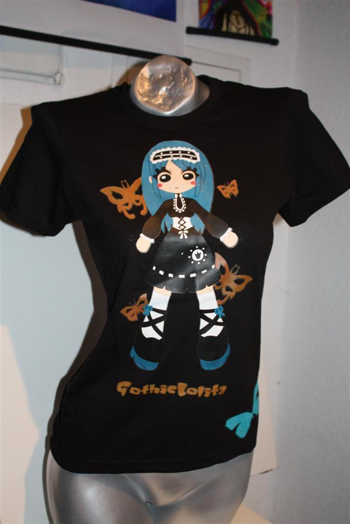 Lolita fashion Harajuku girls tshirt: Japanese street style Lolita fashion Harajuku girls tshirt: Japanese street style