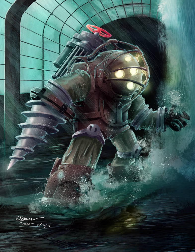 Bioshock Big Momma Fan Art