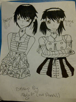 Fashion girls: Kazune and Nana