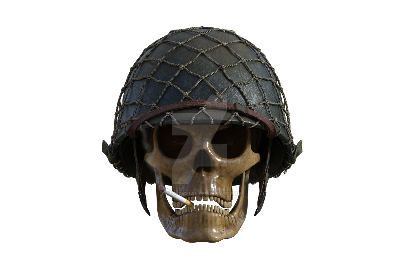 Smoking Skull