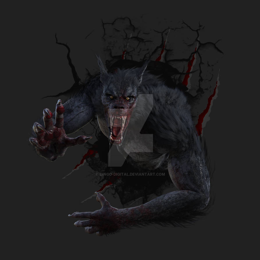 Werewolf Attack by Dingo-Digital on DeviantArt