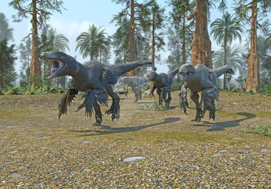 Monster Raptor Wrapped Raptor Pack by Dingo-Digital on DeviantArt