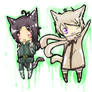 Hetalia-Cute neko chibi set 1