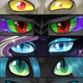 P:Speedpaint:MLP Eyes of Villans