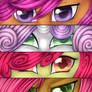 Eyes:Speedpaint: CMC and babs seed
