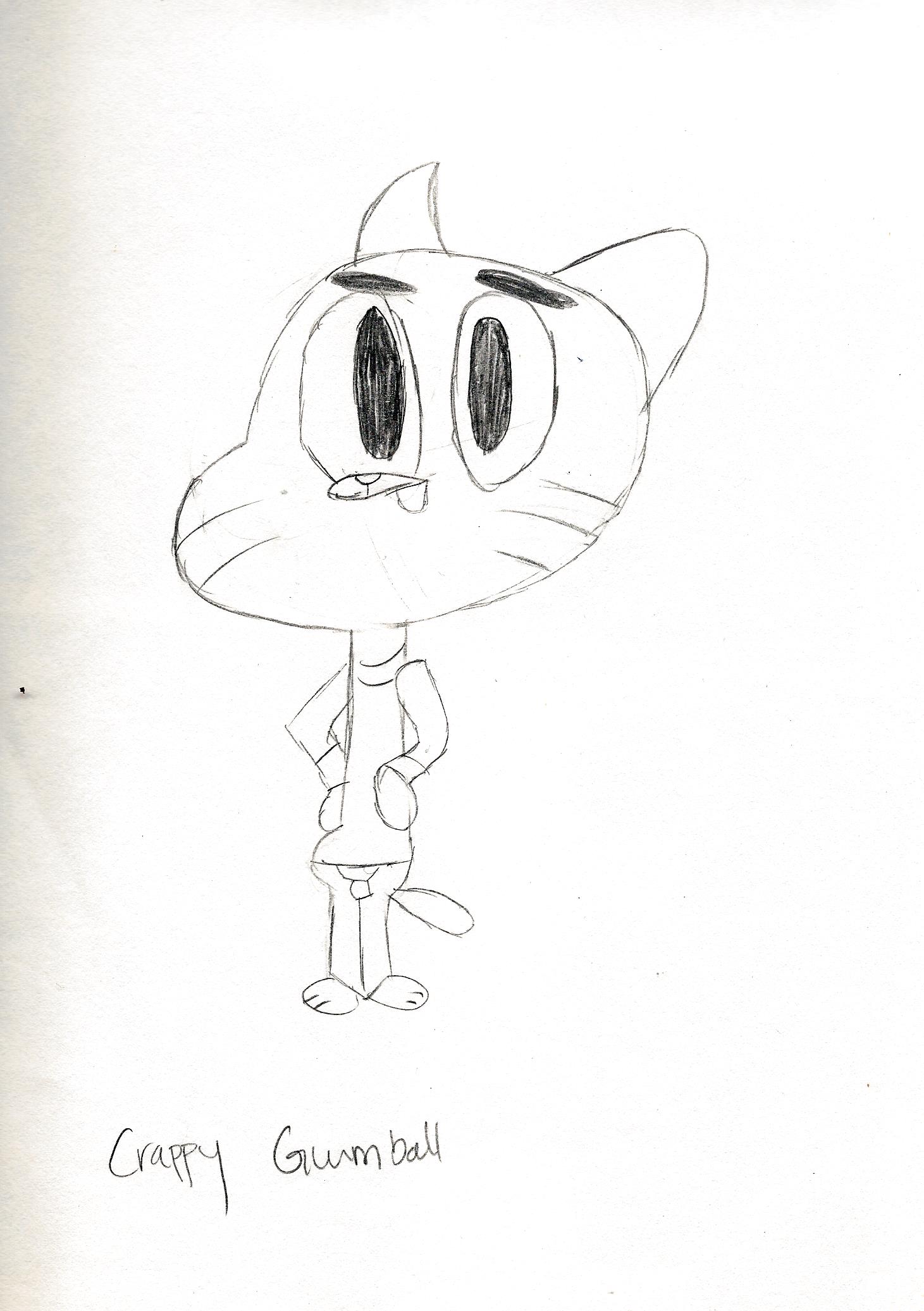 Crappy Gumball by EvilJazzieBear on DeviantArt