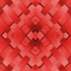 Ab diamond-weave-red