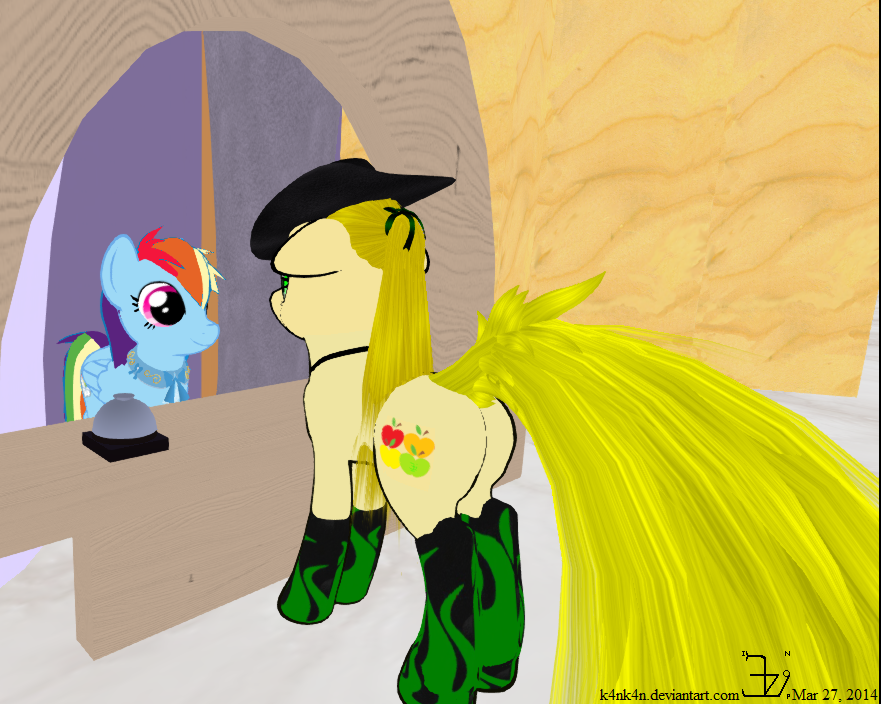 Applestack in Canterlot - day 01b