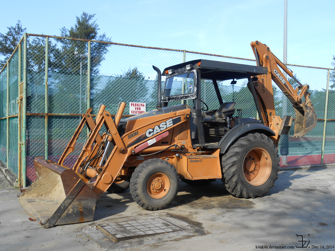 Back-hoe loader 20141214