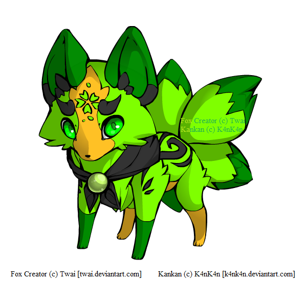 Fox Creator 1.2 by Twai _ Kankan as a foxy by K4nK4n on DeviantArt