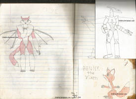 My 1998 drawings by K4nK4n