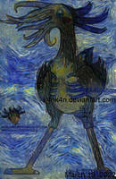 Eldritch Horror Bird (with species bio) by K4nK4n