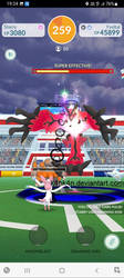 Yveltal raid boss battle by K4nK4n