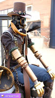 Myself as a Steampunk Character (50% photograph) by K4nK4n