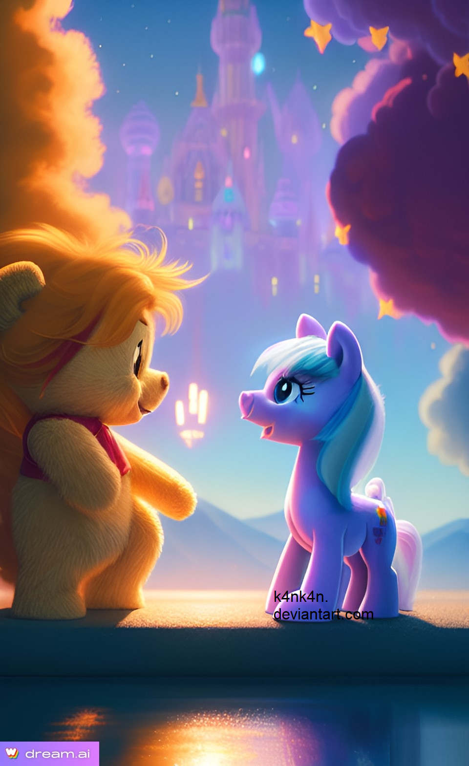 Care bears hot sale my little pony