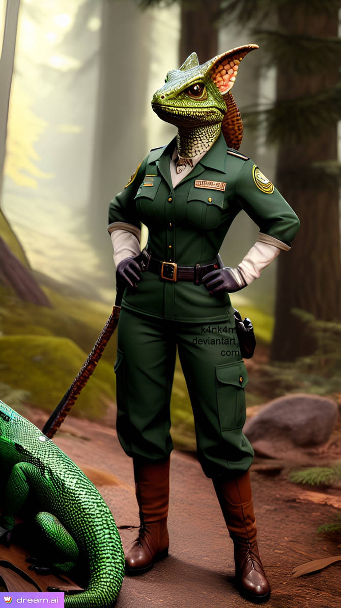 Millennium Park Ranger kobold by K4nK4n on DeviantArt