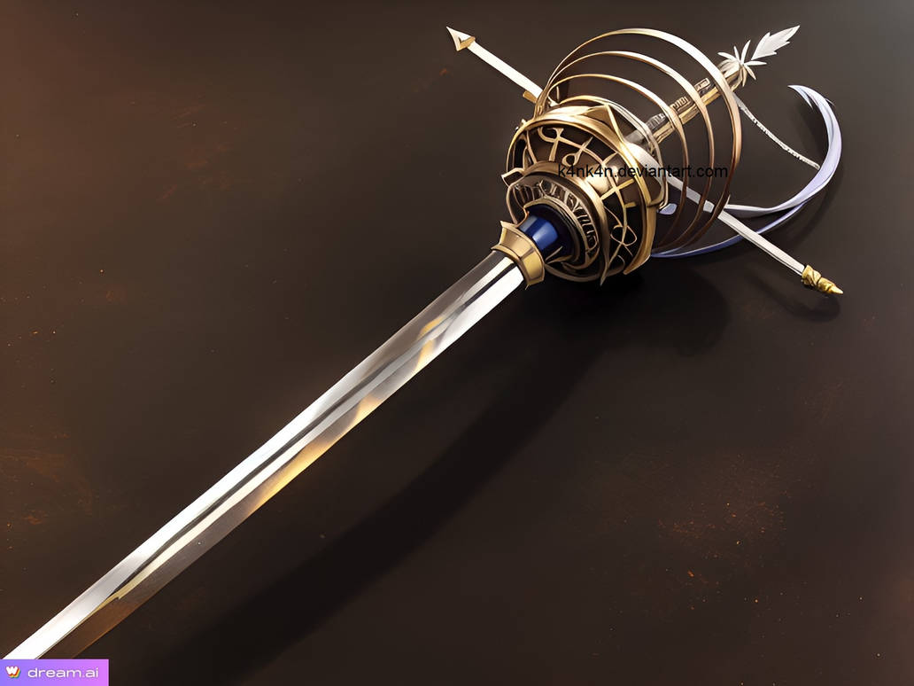 Fantasy rapier (10 August 2023) by K4nK4n on DeviantArt