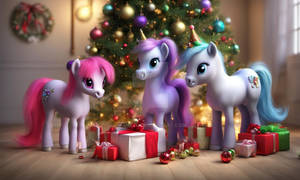 My Little Pony Christmas 2023 _ DreamUp Creation