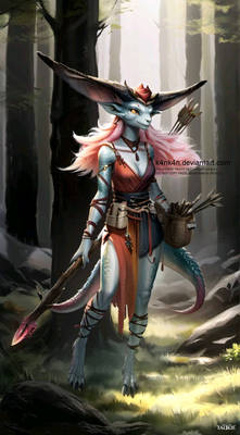 Woodland huntress kobold (7 March 2024)