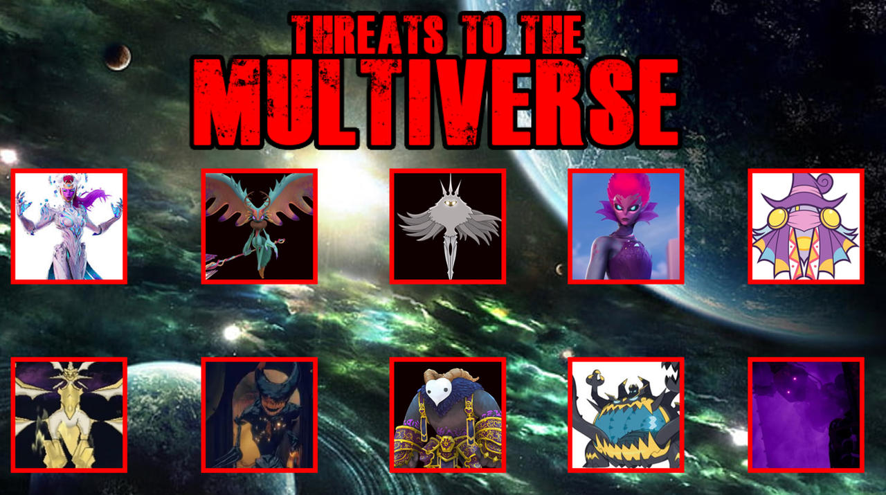 Threats to the Multiverse by DrWellRound on DeviantArt