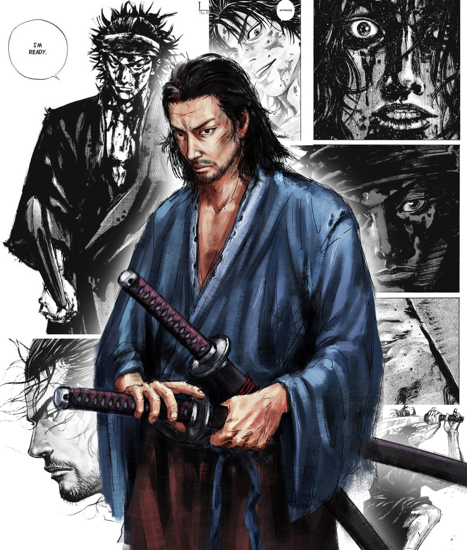 Musarashi Miyamoto Musashi by Hahahuhi on DeviantArt