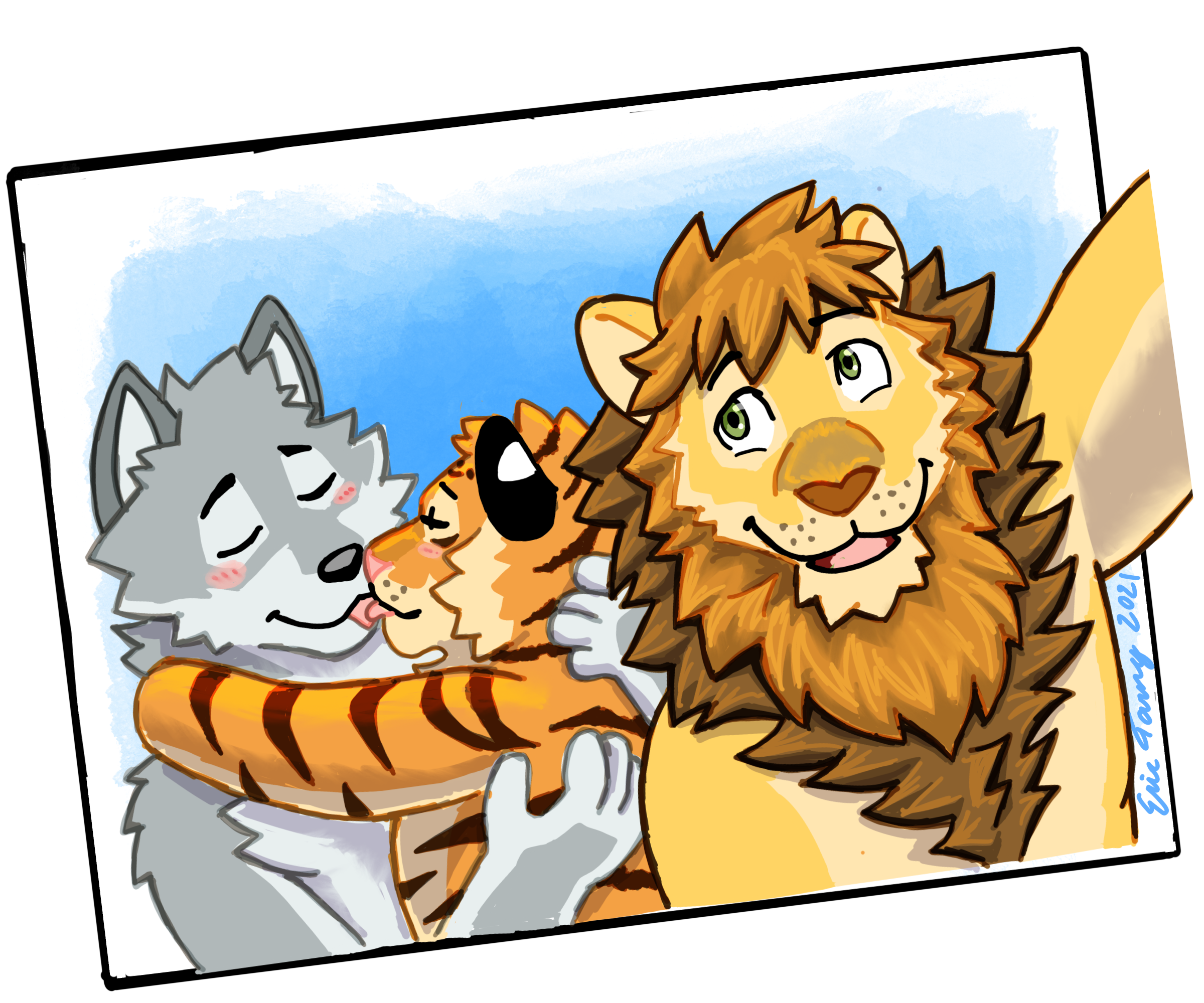Lion Tiger and Wolf 05 by RuntyTiger on DeviantArt Lion Tiger and Wolf 05 by RuntyTiger on DeviantArt