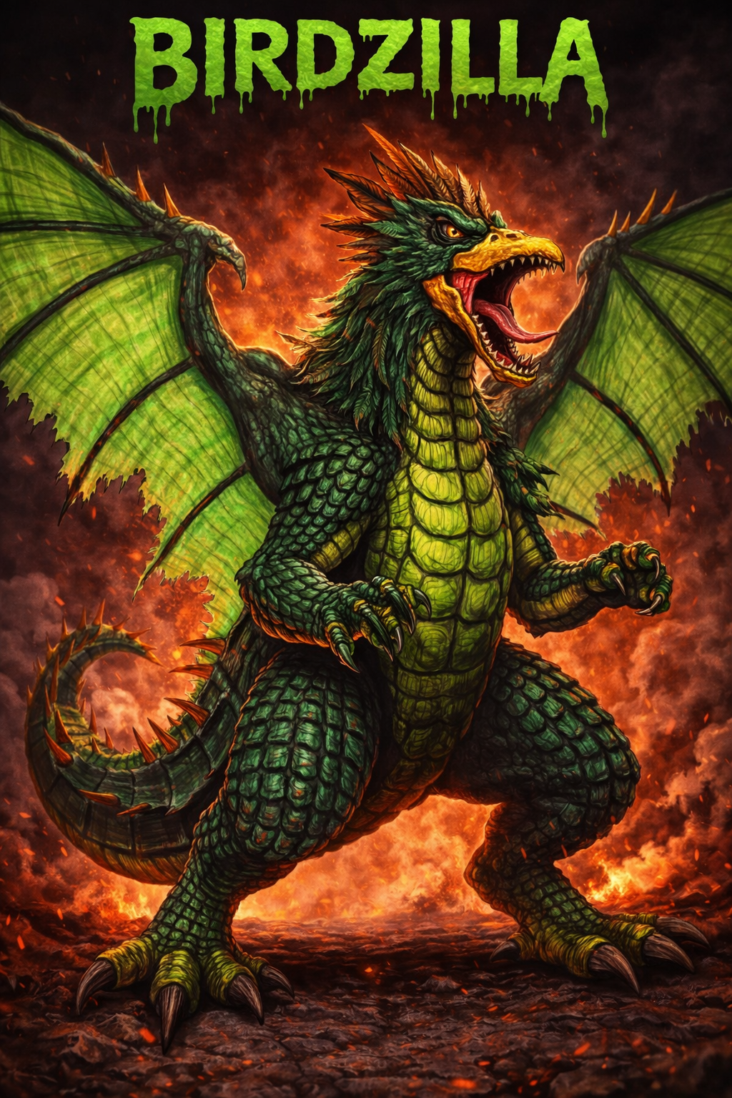 Birdzilla Rampage Birdzilla by KaijuKids201 on DeviantArt