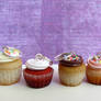 Polymer Clay Cupcake Charms