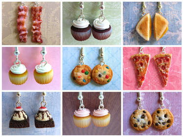 Food Earrings 2013