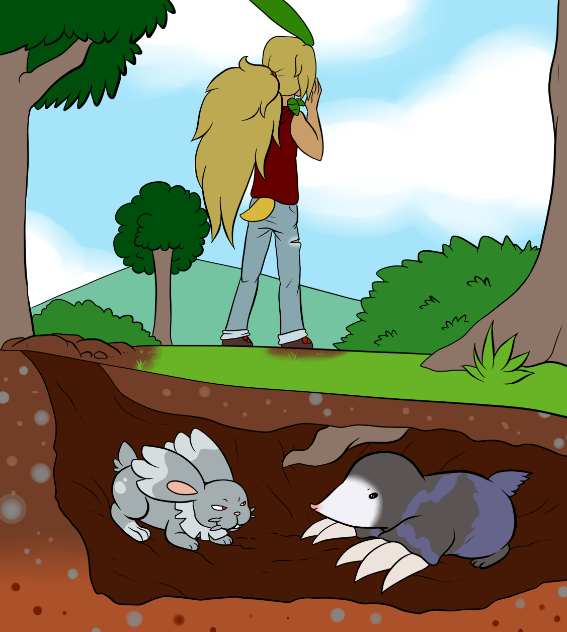 Tunneling Rodents 1 by CheruCheriPie on DeviantArt Tunneling Rodents 1 by CheruCheriPie on DeviantArt