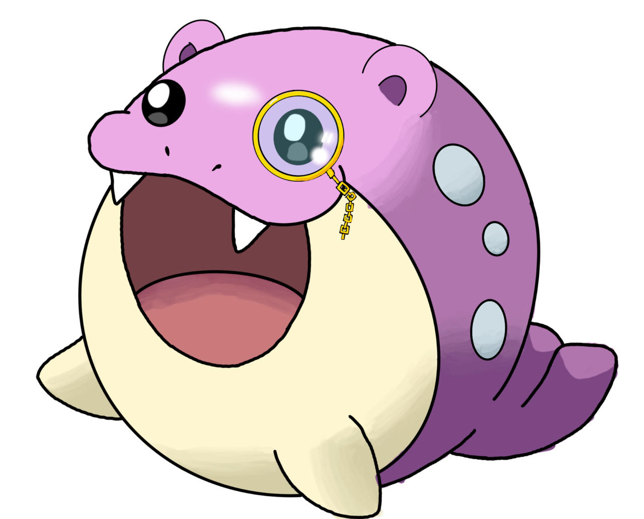 Shiny spheal by aviantbart on DeviantArt