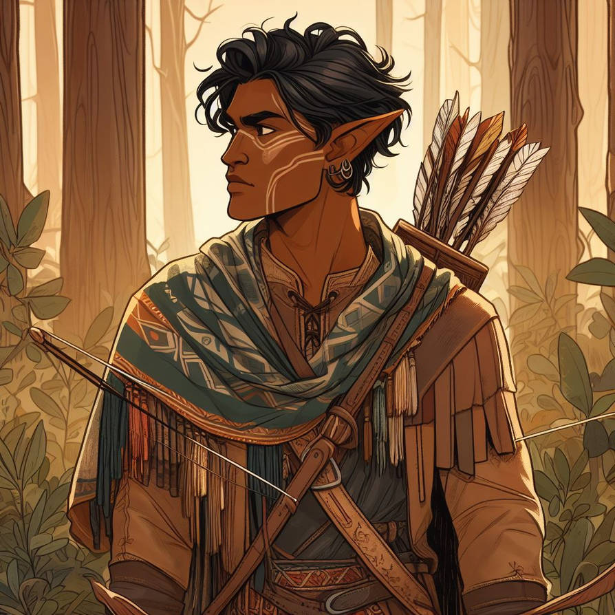Native American Elf Ai By KarlottaRenwa On DeviantArt native-american-elf-ai-by-karlottarenwa-on-deviantart