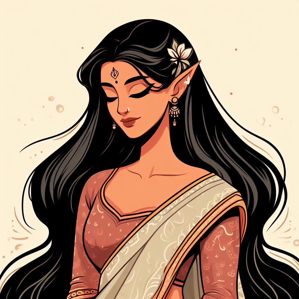 Indian Elf #1 (Ai) by KarlottaRenwa on DeviantArt