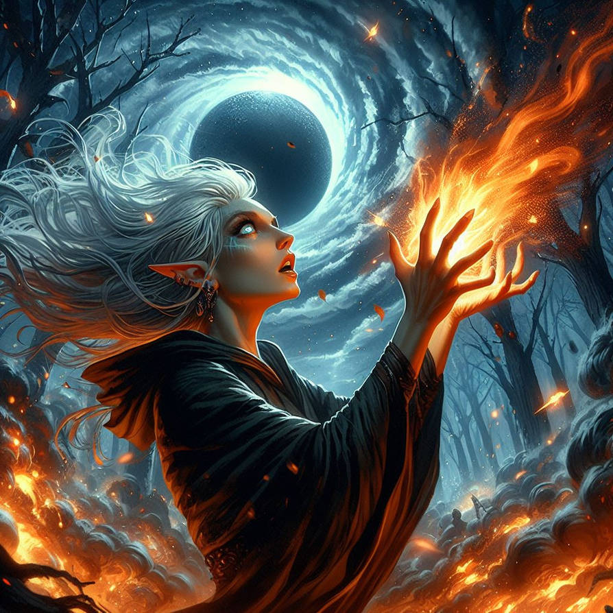 Fire Magic #3 (Ai) by KarlottaRenwa on DeviantArt
