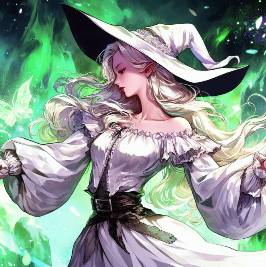 Elf Witch (Ai) by KarlottaRenwa on DeviantArt