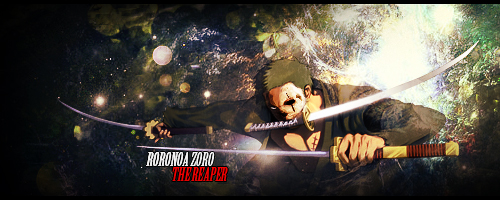 Roronoa Zoro...in a different light