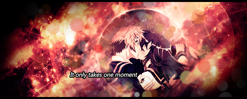 It only takes one moment.. (Medaka box)